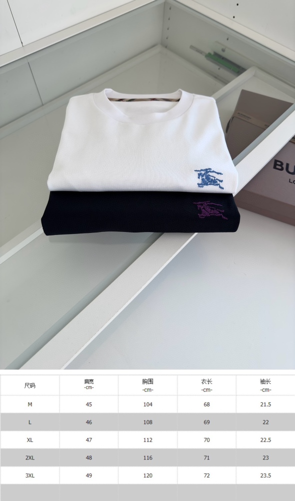 B*URBERRY  T-shirt Top Quality D17 20240419-24