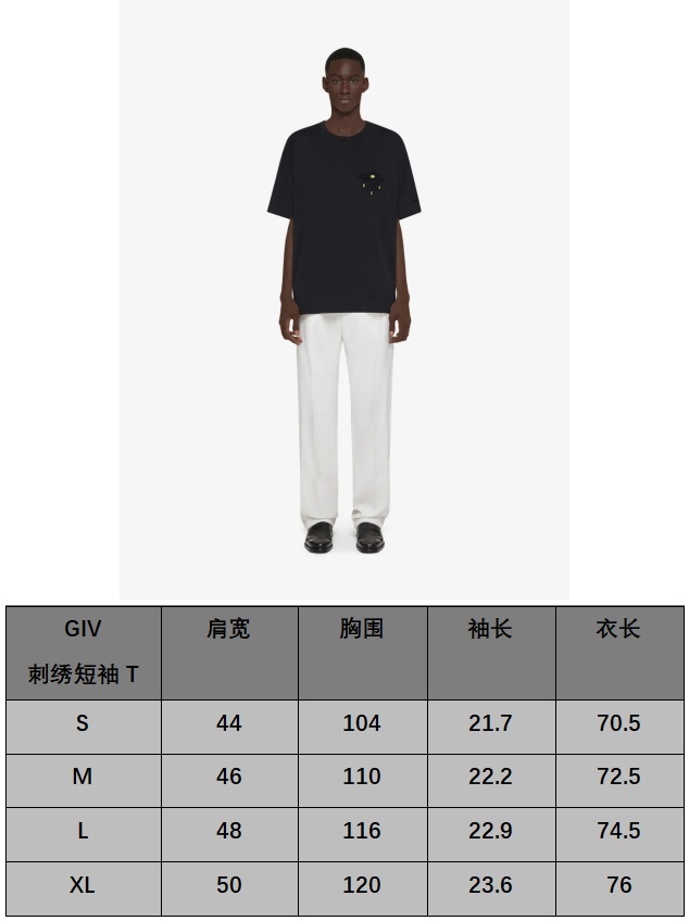 G*ivenchy T-shirt Top Quality D17 20240419-36