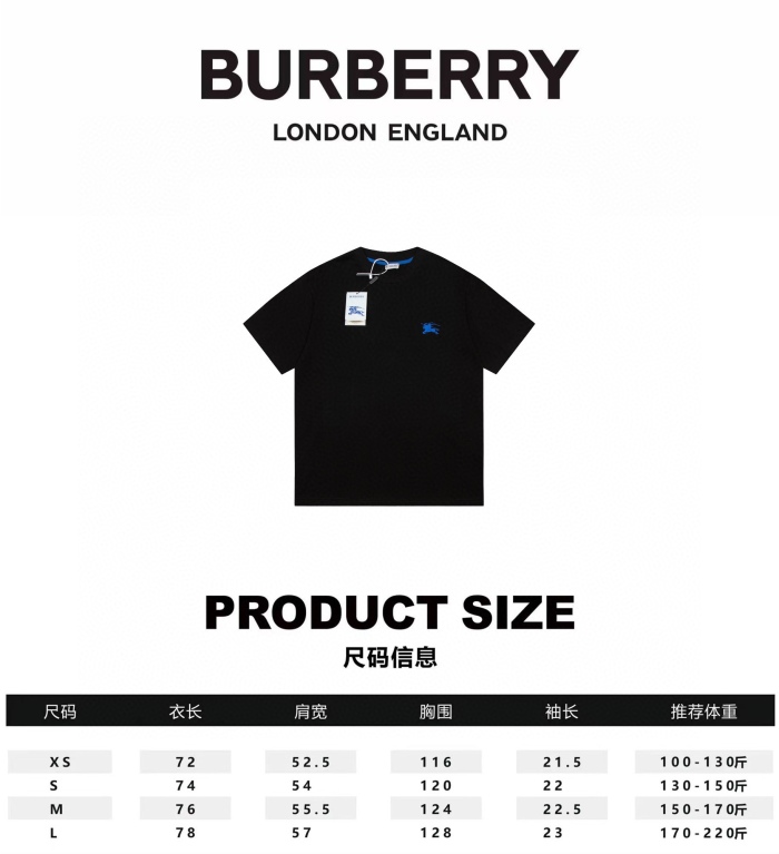 B*URBERRY  T-shirt Top Quality D17 20240429-30
