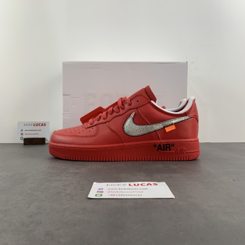Air Force 1 Low Off-White Red AO4297-600