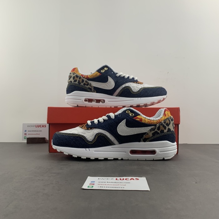 Air Max 1 Premium Denim Leopard  FJ4452-432