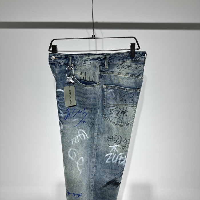 B*alenciaga Pants Top Quality D17 20240504-14