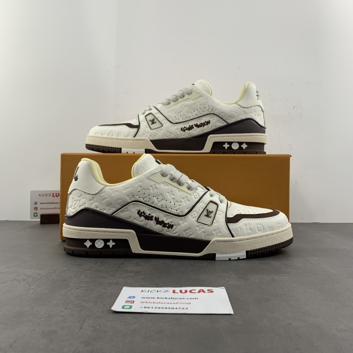 Men L*ouis V*uitton Top Sneaker Trainer RR20240513-2