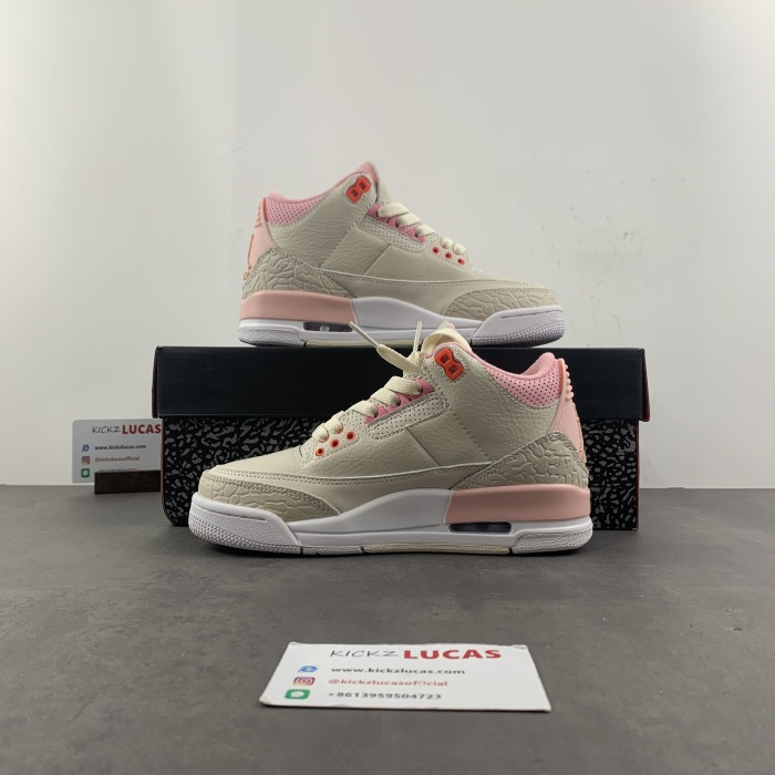 Air Jordan 3 Retro Sail Rust Pink  CK9246-116