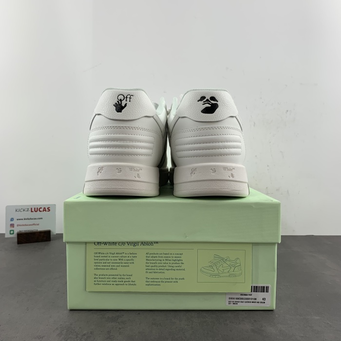 O*ff W*hite Out Of Office OOO Low Tops MK 20231019-1