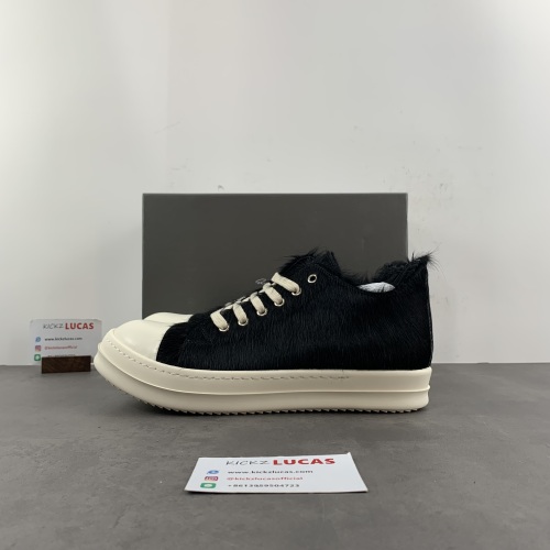 Copy Men Women R*ick O*wens LOW Leather Top Sneaker CP 20240516-1