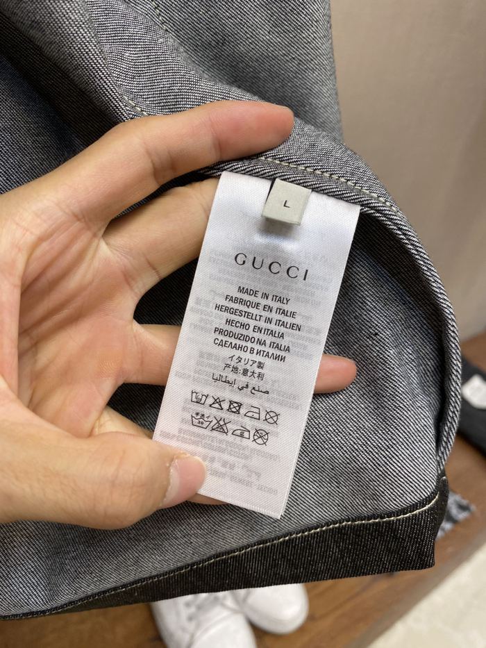G*ucci shirt  Top Quality D17 20240515-14