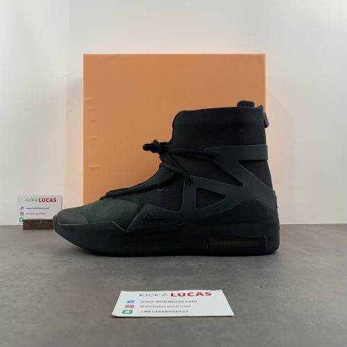 Air Fear of God 1 Triple Black  AR4237-005