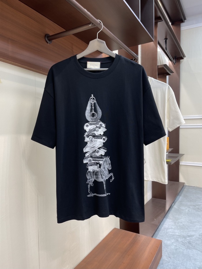 G*ucci T-shirt Top Quality D17 20240524-27