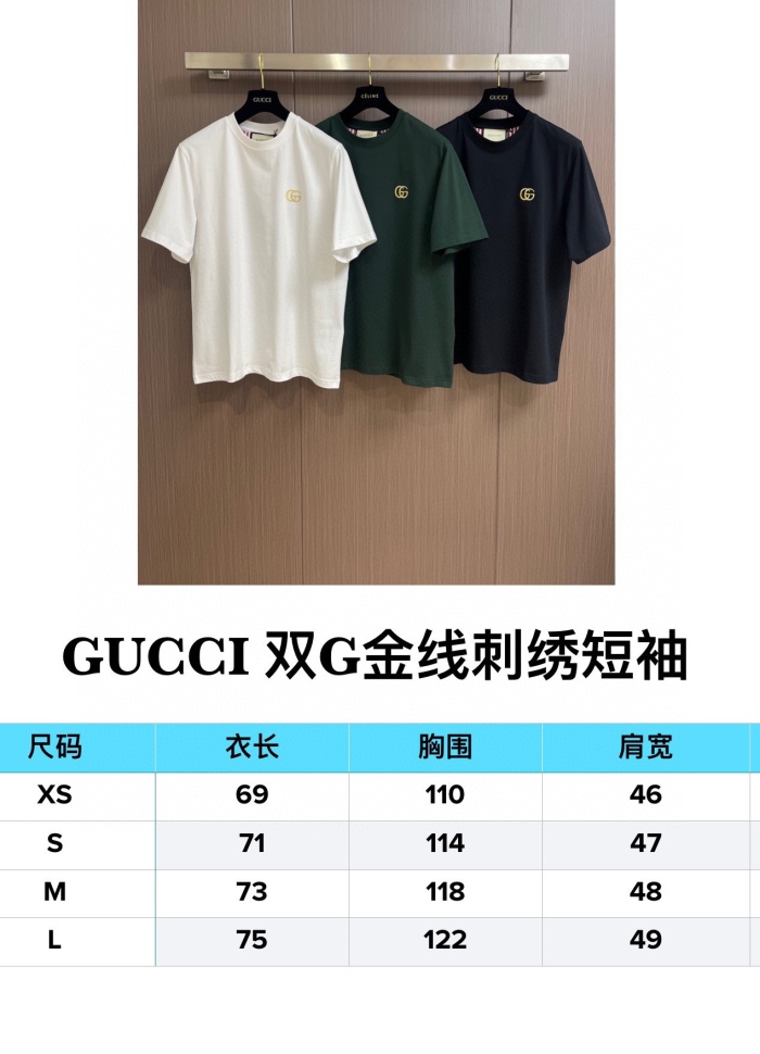 G*ucci T-shirt Top Quality D17 20240525-19