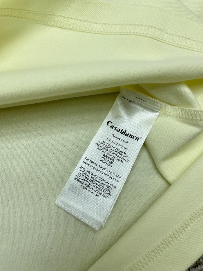 C*asablanca T-shirt Top Quality AML20240605-1