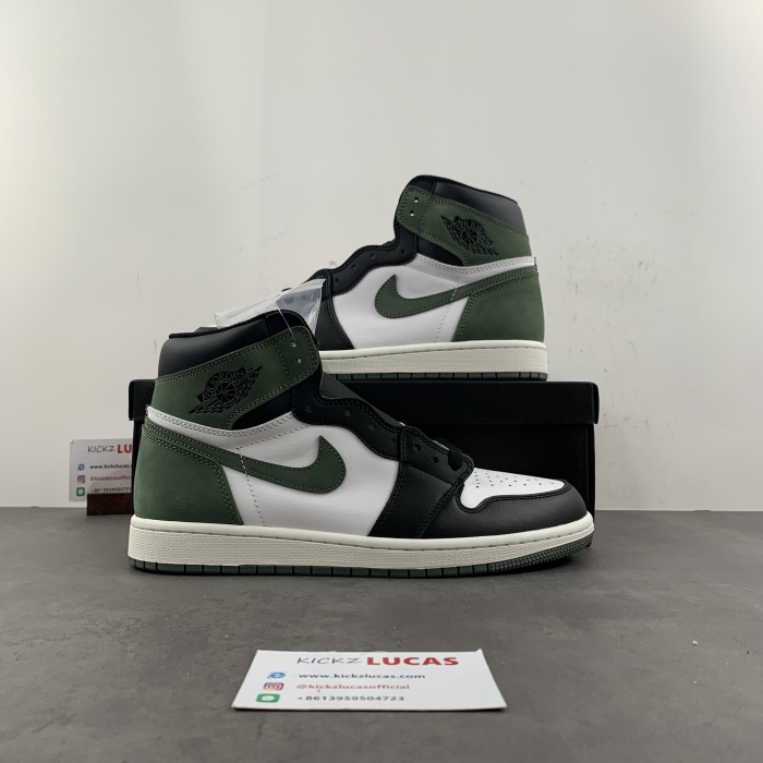 Air Jordan 1 Retro High Clay Green 555088-135