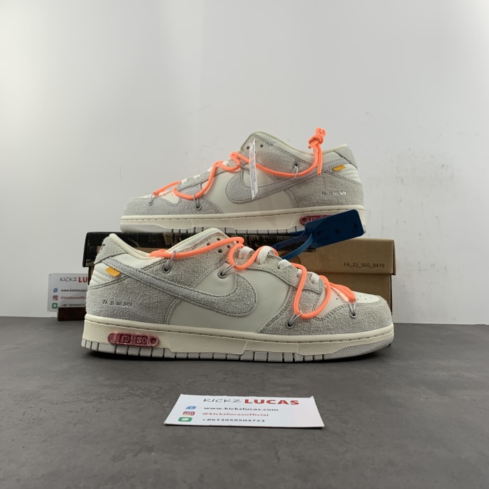 Dunk Low Off-White Lot 19  DJ0950-119