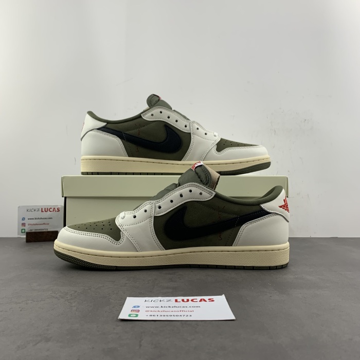 Air Jordan 1 Retro Low OG SP Travis Scott Medium Olive DM7866-200
