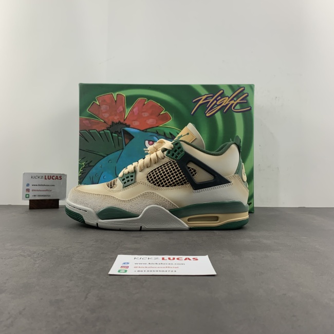 Air Jordan 4 Pokemon Venusaur DC7770-106