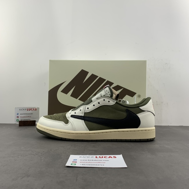 Air Jordan 1 Retro Low OG SP Travis Scott Medium Olive DM7866-200