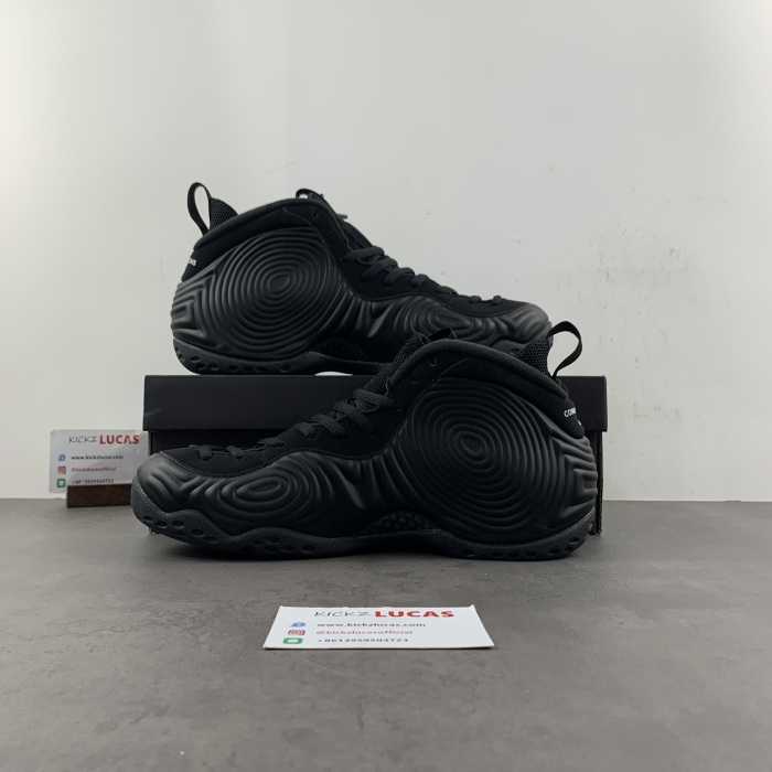 Air Foamposite One Black Comme des Garçons Homme Plus DJ7952-001