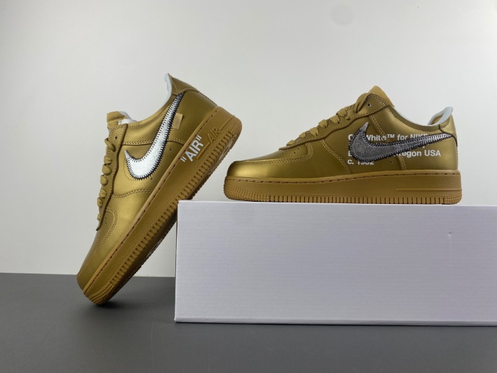 Air Force 1 Low Off-White Gold AO4297-800