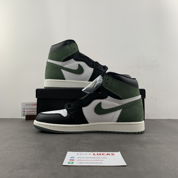 Air Jordan 1 Retro High Clay Green 555088-135