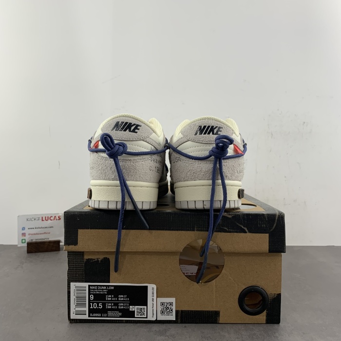 Dunk Low Off-White Lot 18  DJ0950-112