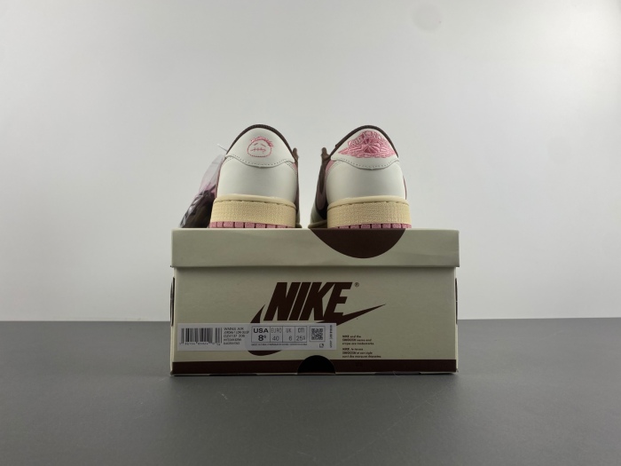 Air Jordan 1 Travis Scott Coffee Pink DZ4137 -206