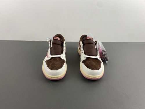 Air Jordan 1 Travis Scott Coffee Pink DZ4137 -206