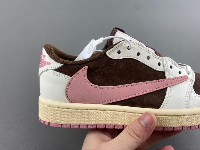 Air Jordan 1 Travis Scott Coffee Pink DZ4137 -206