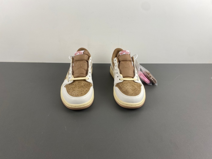 Air Jordan 1 Travis Scott White khaki DM7866-106