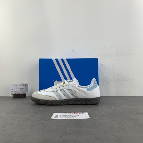 Samba OG White Halo Blue  ID2055