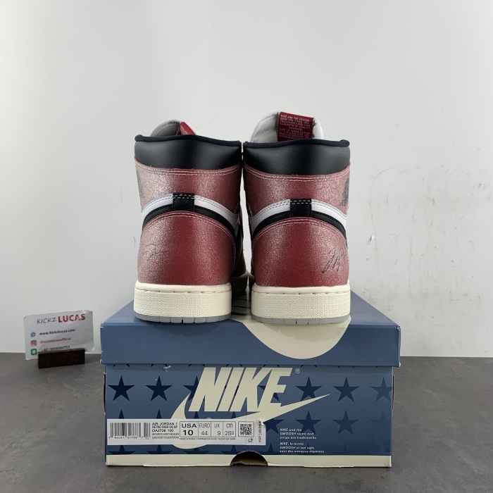 Air Jordan 1 Retro High Trophy Room Chicago  (W/ Blue Laces) DA2728-100