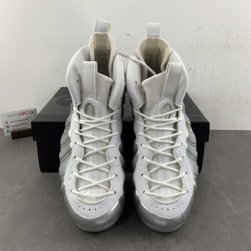 Air Foamposite One Chrome White  AA3963-100