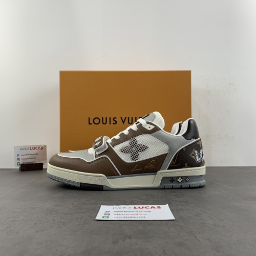 Men L*ouis V*uitton Top Sneaker Trainer RR20240704-11