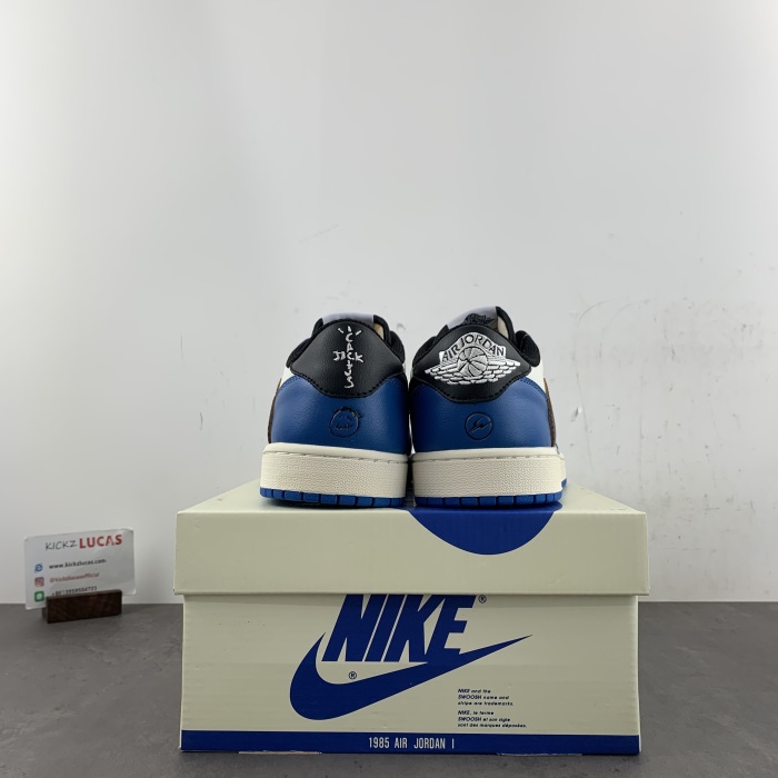 Travis Scott x Air Jordan 1 Blue DM7866-888