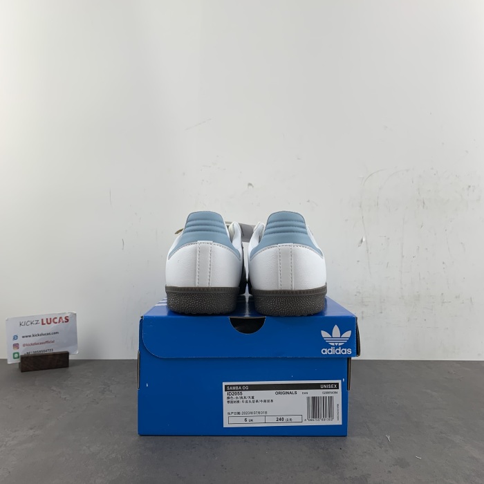 Samba OG White Halo Blue  ID2055