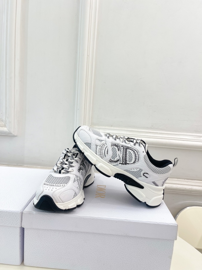 Men Women D*ior Top Sneakers B30 ms 20240713-3