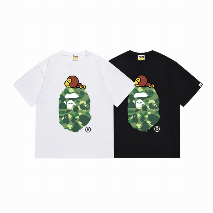 B*ape T-shirt Top Quality Qiqi 20240719-9