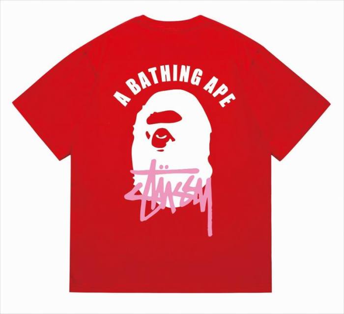 B*ape T-shirt Top Quality Qiqi 20240718-118