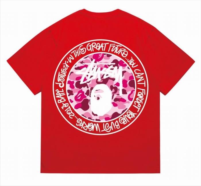 B*ape T-shirt Top Quality Qiqi 20240718-109
