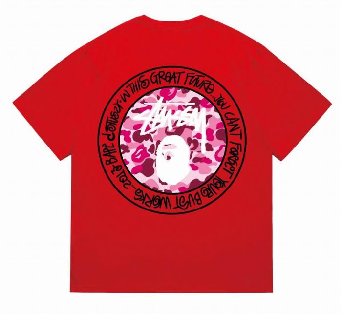 B*ape T-shirt Top Quality Qiqi 20240718-109