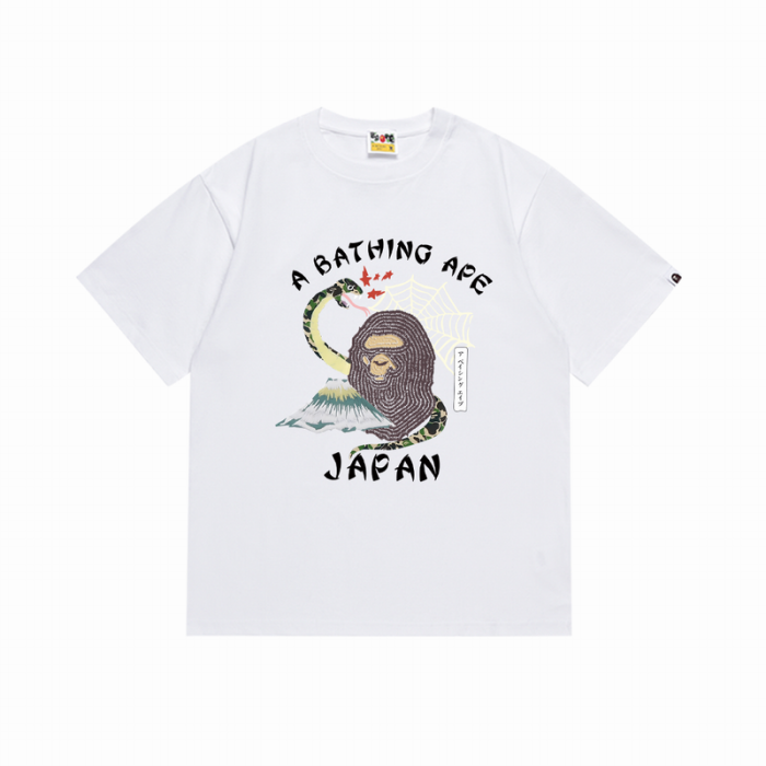 B*ape T-shirt Top Quality Qiqi 20240718-104