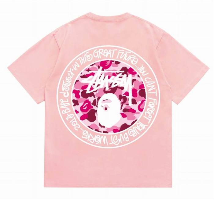 B*ape T-shirt Top Quality Qiqi 20240718-109