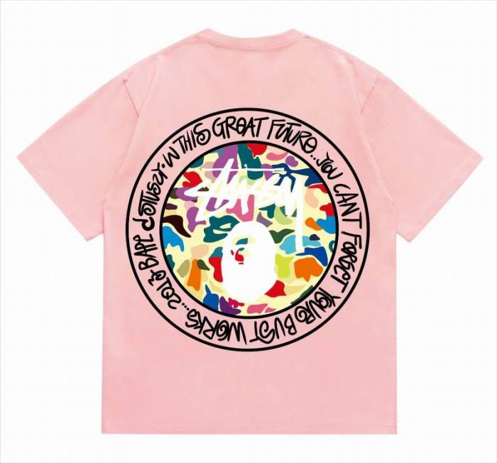 B*ape T-shirt Top Quality Qiqi 20240718-108