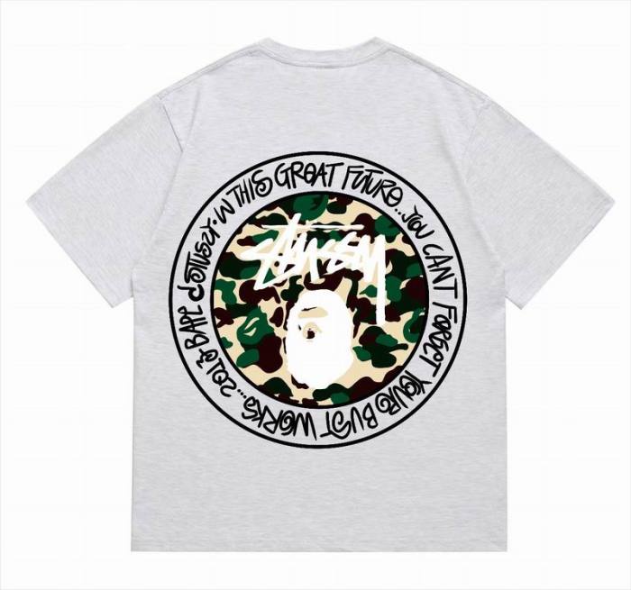 B*ape T-shirt Top Quality Qiqi 20240718-106