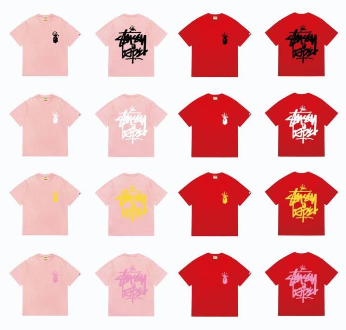 B*ape T-shirt Top Quality Qiqi 20240718-117