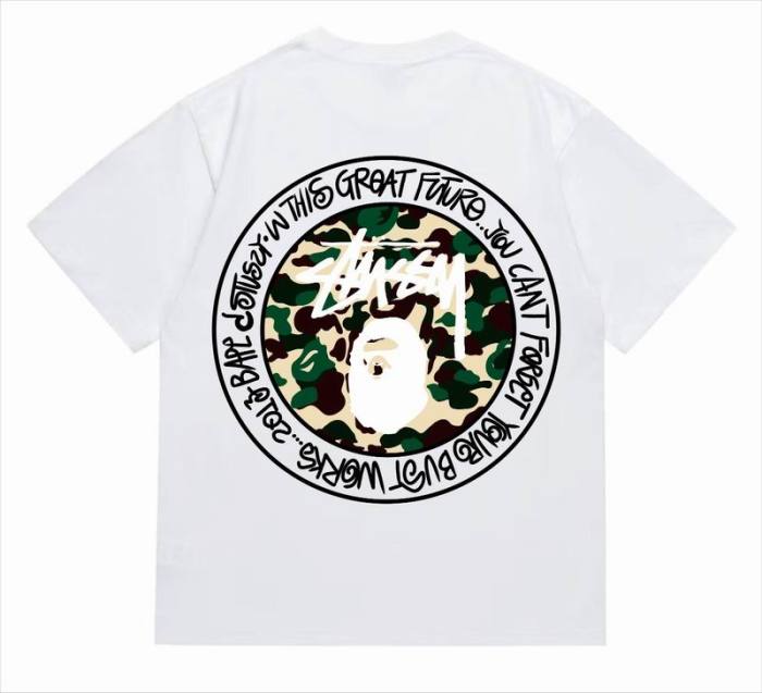 B*ape T-shirt Top Quality Qiqi 20240718-106