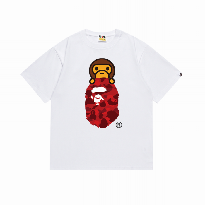 B*ape T-shirt Top Quality Qiqi 20240719-4