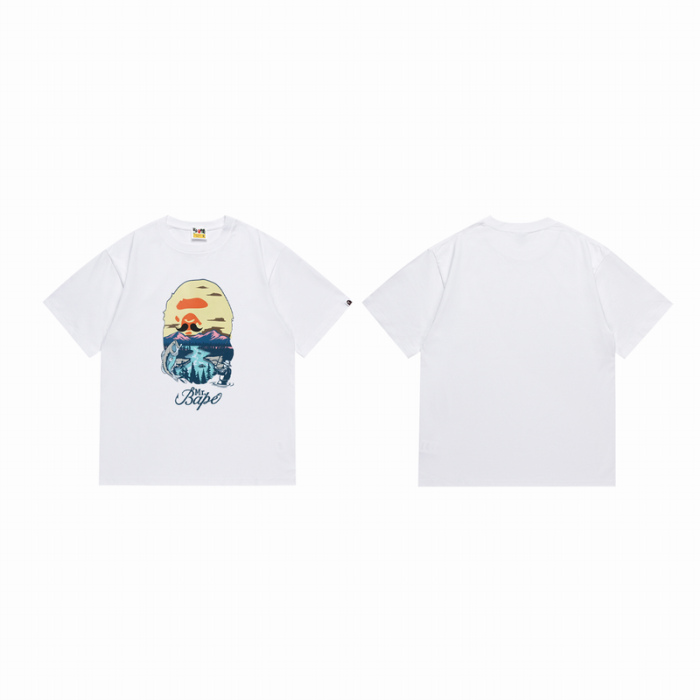 B*ape T-shirt Top Quality Qiqi 20240718-98