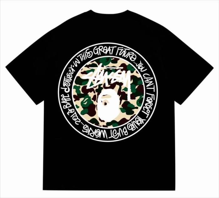 B*ape T-shirt Top Quality Qiqi 20240718-106
