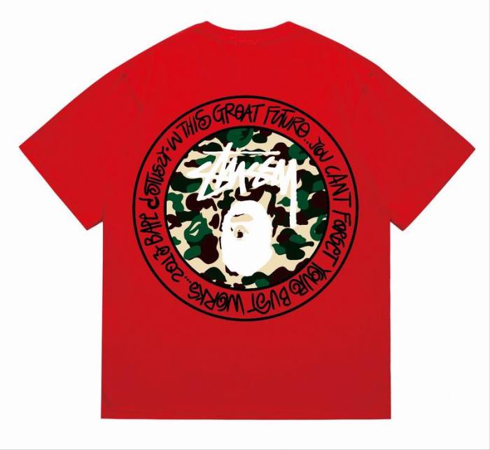 B*ape T-shirt Top Quality Qiqi 20240718-106
