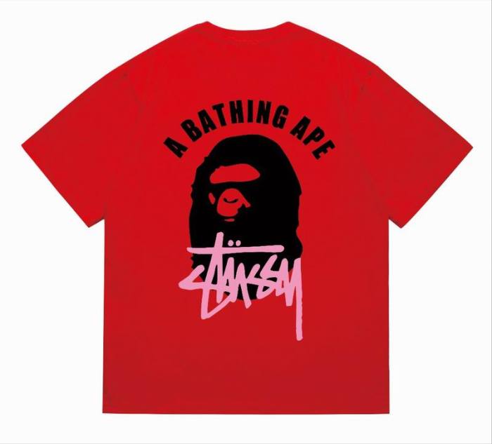 B*ape T-shirt Top Quality Qiqi 20240718-118